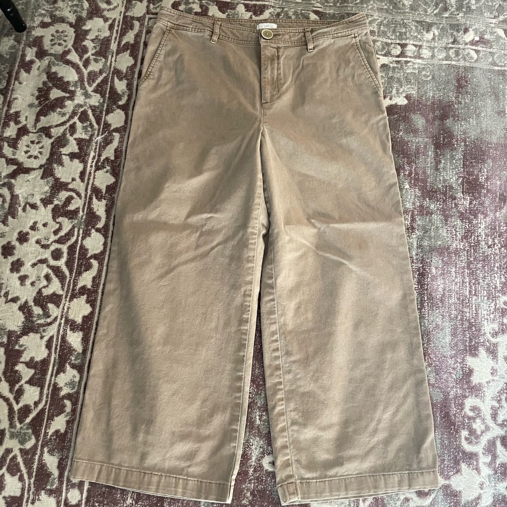 J. Jill Tan Chinos Comfortable Khakis
